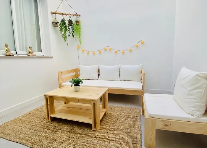 Shr046 Moderno En El Centro De Lägenhet